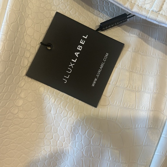 Brand new JLUXLABEL white leather pant - Picture 7 of 7
